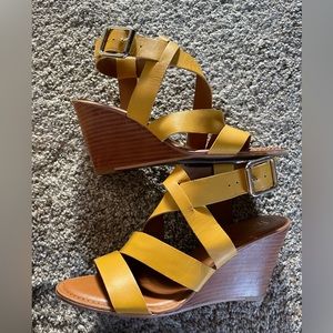 Franco Sarto Leather Sandals